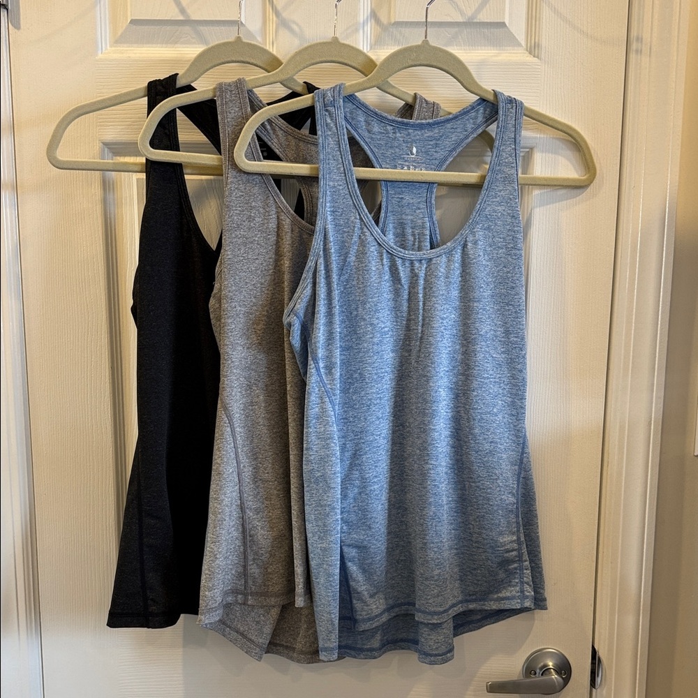Women's Versatile Tank Tops - Black, Gray, Blue